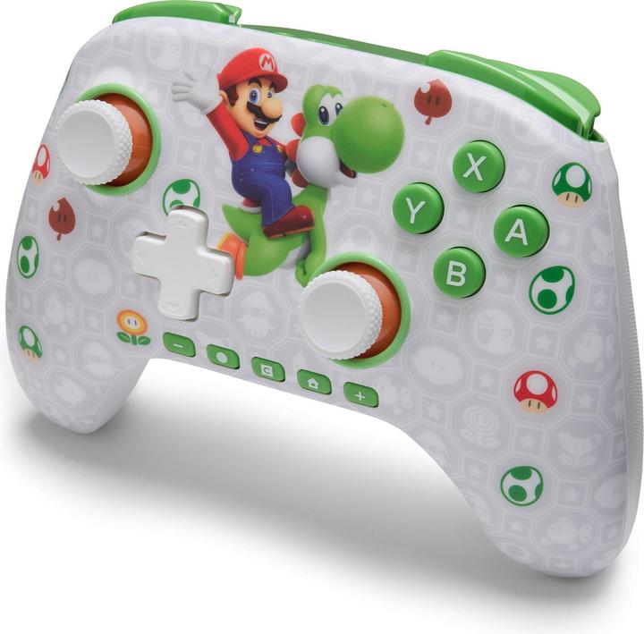 Immagine prodotto PowerA Advantage Wirel. Controller NSGP0569 NSW2, Super Mario + Yoshi (Switch, Switch 2, Switch Lite)