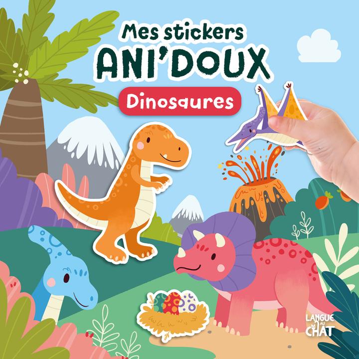 Image du produit Mes stickers ani'doux : dinosaures