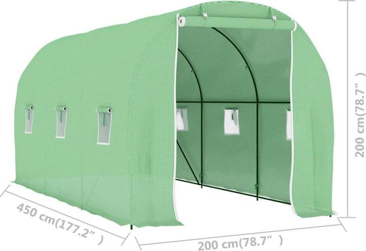 Immagine prodotto vidaXL Gewächshaus