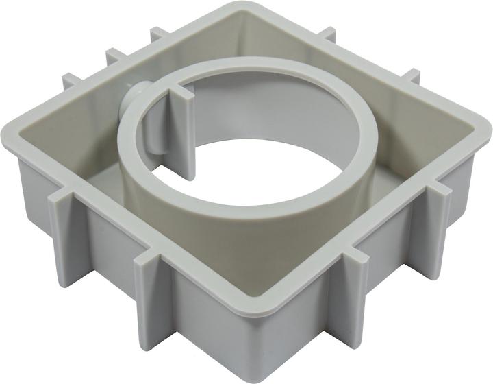 Actual product image Rayher Silicone casting mould "Vase square with circle"