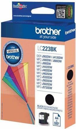 Actual product image Brother LC223BK - Black - Original - Ink Cartridge