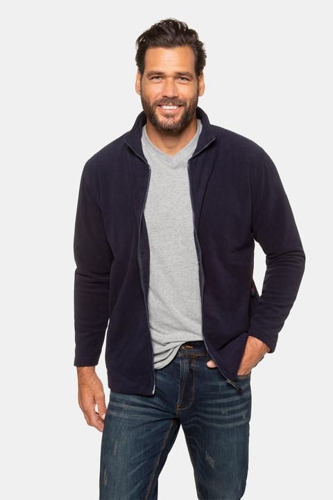 Produktbild JP1880 Fleecejacke, Outdoor, Stehkragen, Zipp-Pockets (4XL)