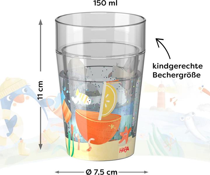 Actual product image Haba Becher Glitzerbecher