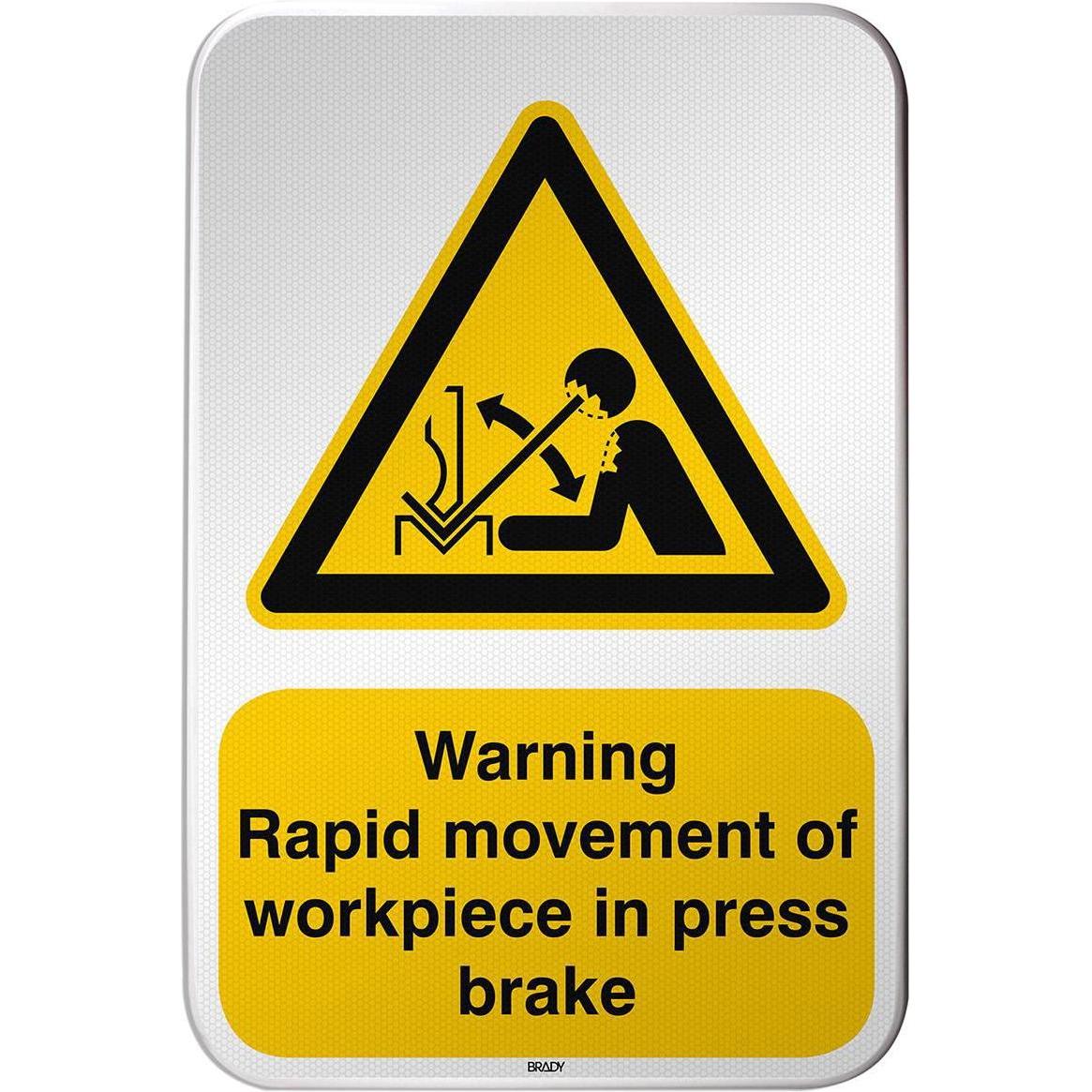 Brady, Sicherheitskennzeichnung, ISO Safety Sign - Warning