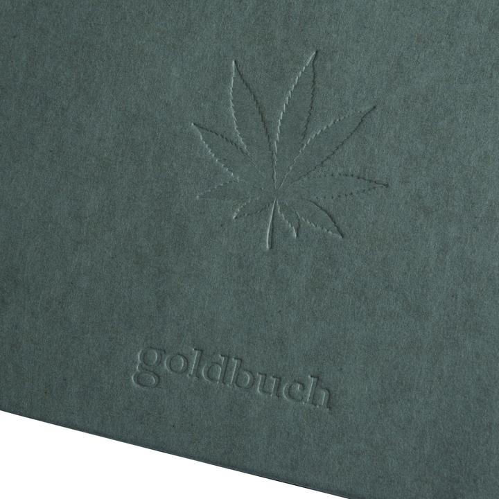 Actual product image Goldbuch Hemp Midnight Gr. 30x31 60 pages photo album 27748 (30 x 31 cm)
