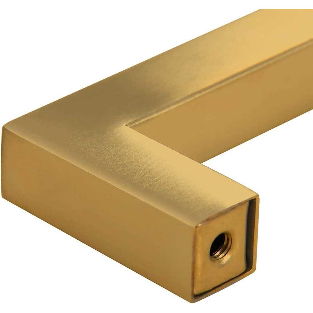 VidaXL, Möbelgriff, Möbelgriffe 10 Stk. Golden 128 mm Edelstahl,Farbe