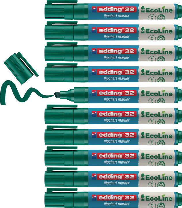 Produktbild Edding Flipchart Marker 32 (Grün, 5 mm, 1 x)