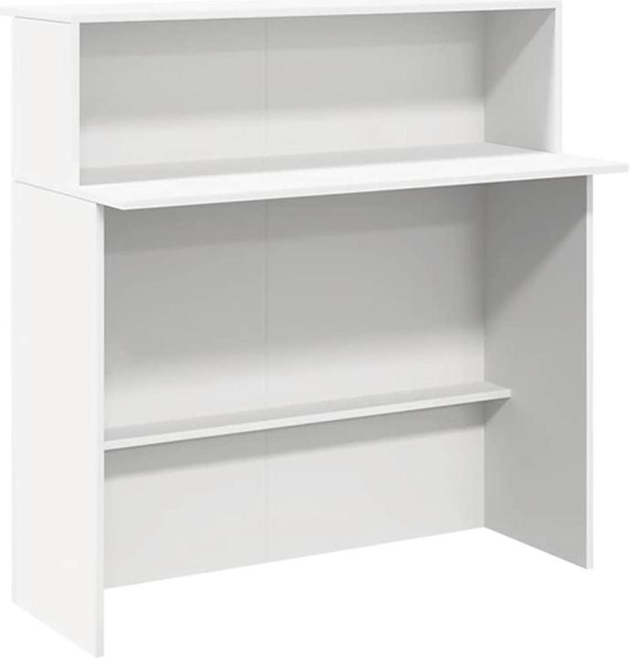 Actual product image VidaXL Reception counter White 180x50x103.5 cm Wood-based reception counter