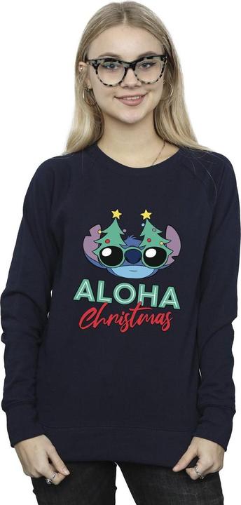 Produktbild Disney Lilo And Stitch Christmas Tree Shades Sweatshirt (XL)