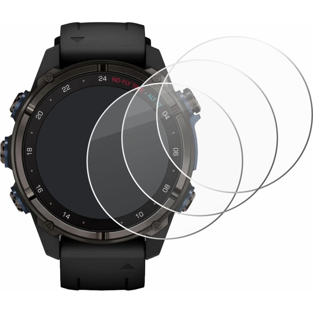 Thumbnail - Savvies Panzerglas Schutzglas Displayschutz, Smartwatch Schutzfolie, Transparent