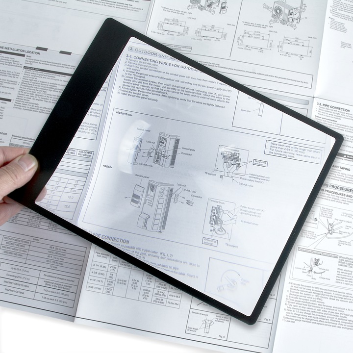 Productafbeelding Carson Optical MagniSheet vergrootglas