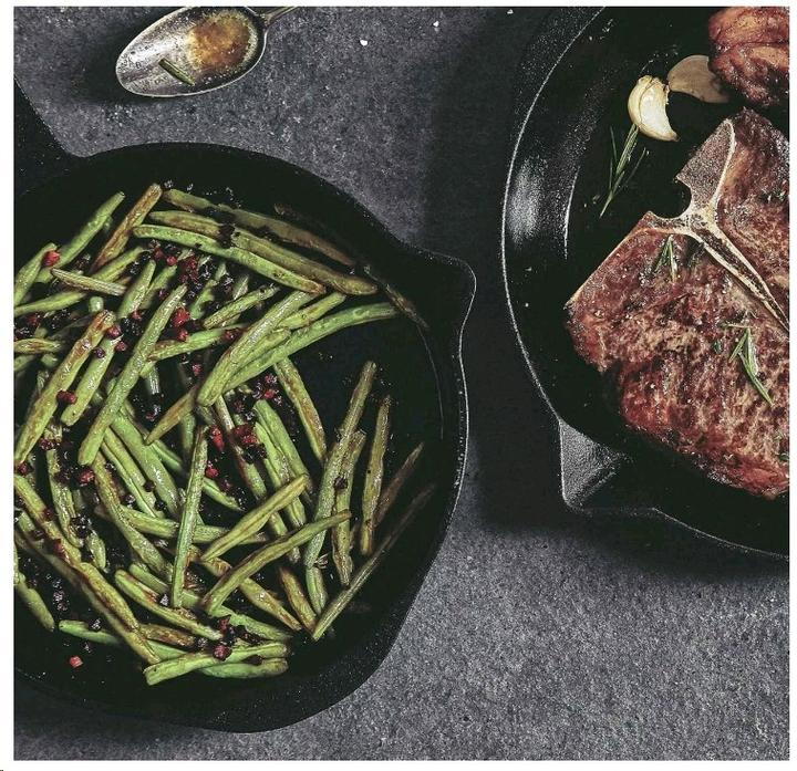Actual product image Burnhard Cast iron tableware (Frying pan, Cast iron, 26 x 5 cm)