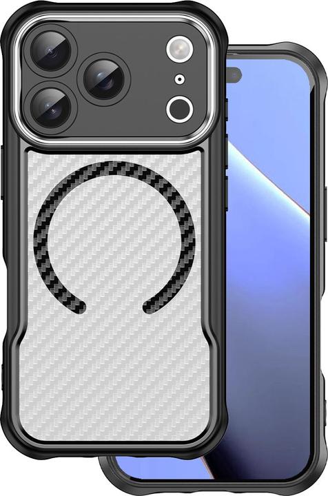 OEM Defender Carbon Mag case for iPhone 17 Pro Max black (Apple iPhone 17 Pro Max)
