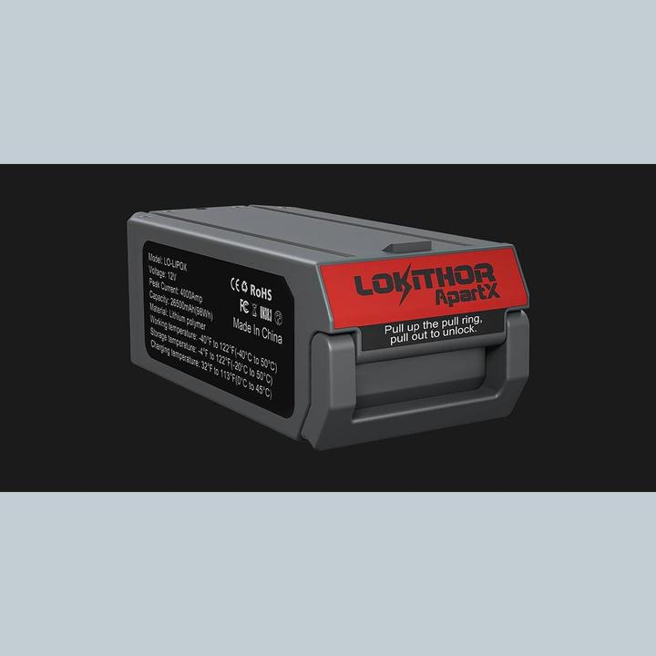 Produktbild Lokithor LO-LIPOX 4000A Starthilfebatterie kompatibel mit ApartX (4000 A)