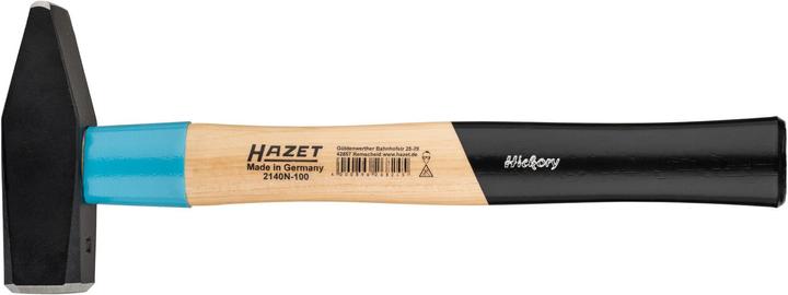 Actual product image HAZET BluGuard Engineer's hammer 2140N-100 ∙ Length: 360 mm (1000 g)