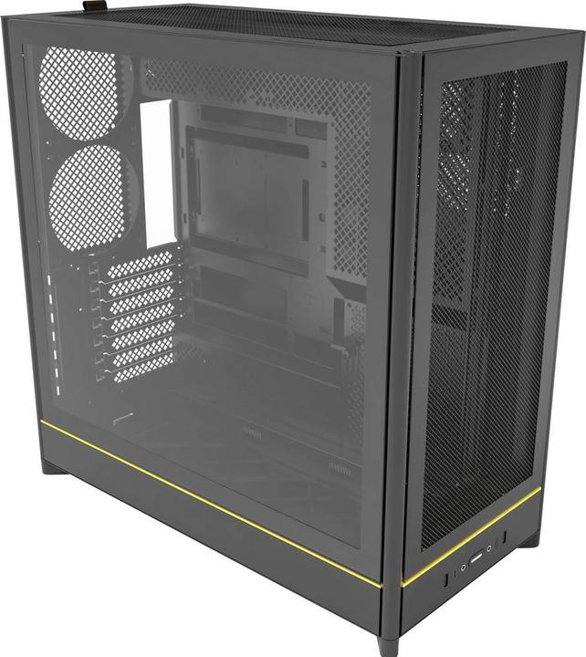 Image du produit Montech HS01 (schwarz, Tempered Glass) (ATX, mATX, Mini-ITX)