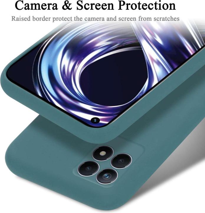 Image du produit Cadorabo Coque pour Realme 8i / Narzo 50 4G TPU Liquid Silicone Case (Realme 8i)