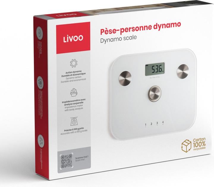 Actual product image Livoo Dynamo scale (150 kg)