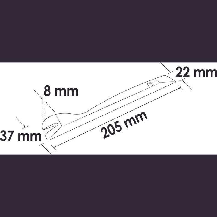 Produktbild Vigor Lösehebel Mit Cliplöser Und Zacken
