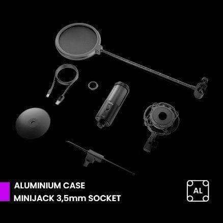 Produktbild Preyon Mikrofon USB Hasenschrei (PBS43B)