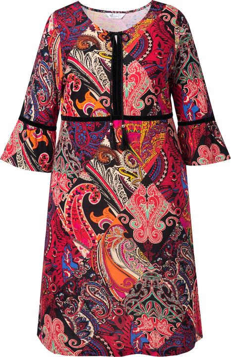 Produktbild Miamoda Kleid, Patch-Muster, Samtbänder (44)