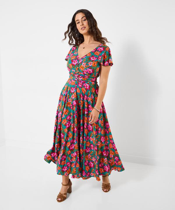 Image du produit Joe Browns Bold Floral Button Front Maxi Dress (34)