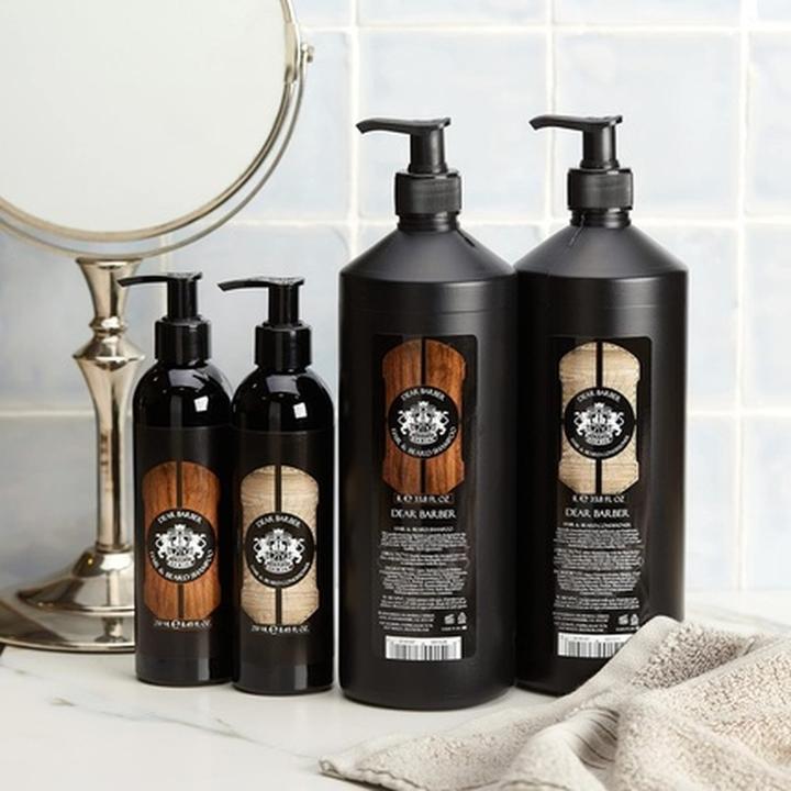 Actual product image Dear Barber Conditioner with pump (1000 ml)