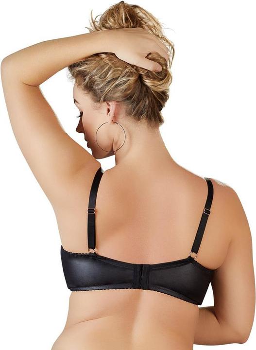 Image du produit Cottelli Collection Soutien-gorge à armatures mat-brillant avec dentelle (90 F)