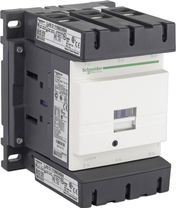 Actual product image Schneider Electric Contactor 115A 3-Pole 120VAC