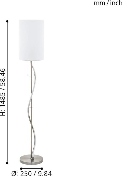 Immagine prodotto EGLO Lampada da terra a LED (1650 lm, E27)
