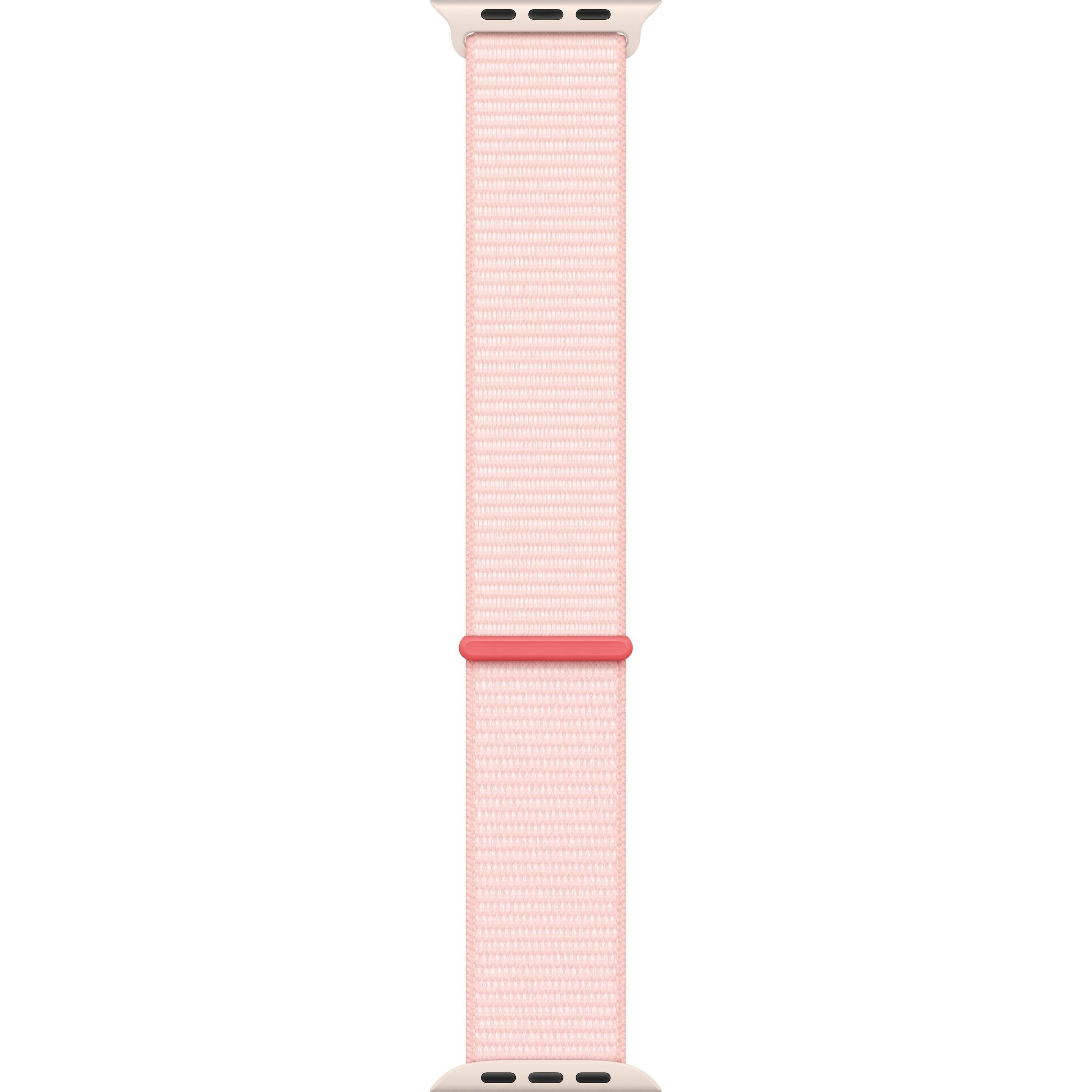 Apple Sport Loop (45 mm, Nylon), Uhrenarmband, Pink