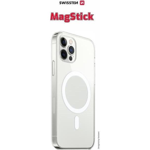 Swissten Klarer Jelly Magstick für Iphone 16 Transparent (Apple iPhone 16), Smartphone Hülle, Transparent