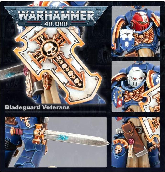 Actual product image Games Workshop Space Marines - Bladeguard Veterans (Plastic)