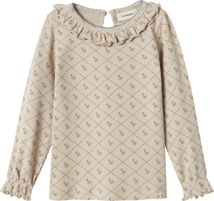 Name it Slim Fit Oberteil mit langen Ärmeln (122)