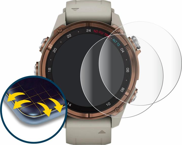Productafbeelding BROTECT Volledig bedekkende screen protector (Afdaling Mk3 (43 mm))