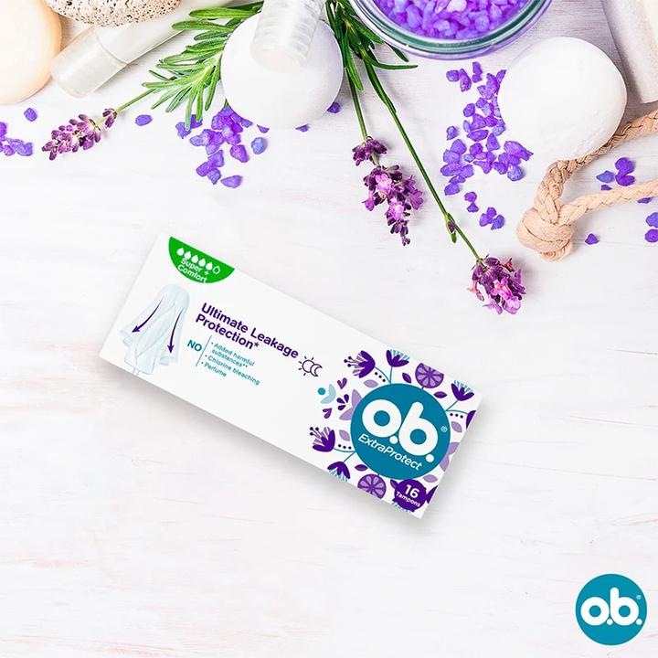 Produktbild o.b. Extra Protect Super Plus tampons - Variant: 16 ks (16x, Normal)