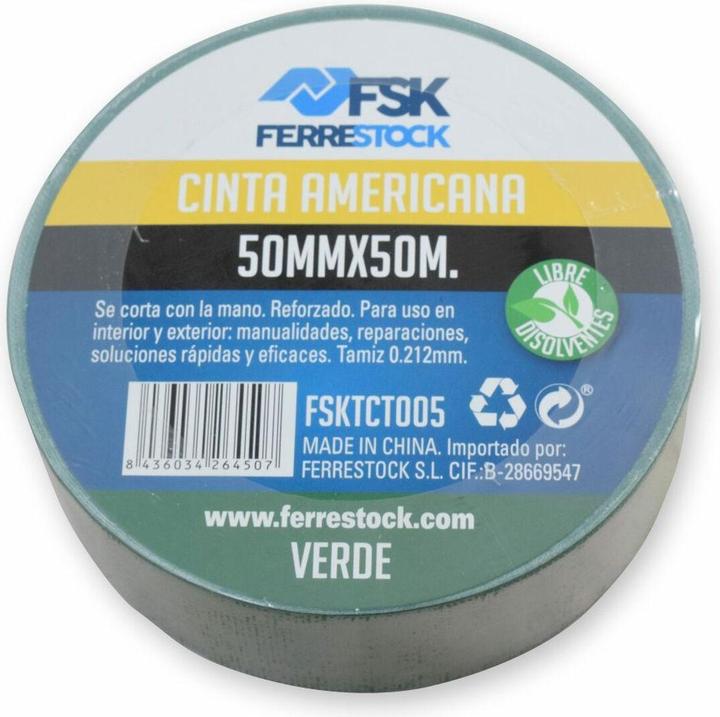 Image du produit FSK Klebeband grün 50 mm x 50 m (50 mm)