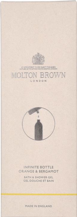 Actual product image Molton Brown Orange & Bergamot Infinite Bottle Bath & Shower Gel (400 ml)