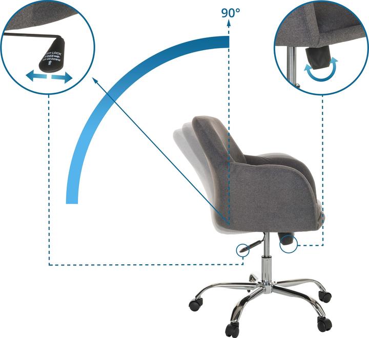 Produktbild Hjh Office SOLAO 300 (44 - 53 cm)