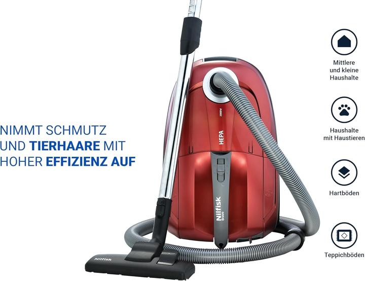 Actual product image Nilfisk Dry vacuum cleaner Bravo SR10P07A 700 W 2340 l/min 110 mbar