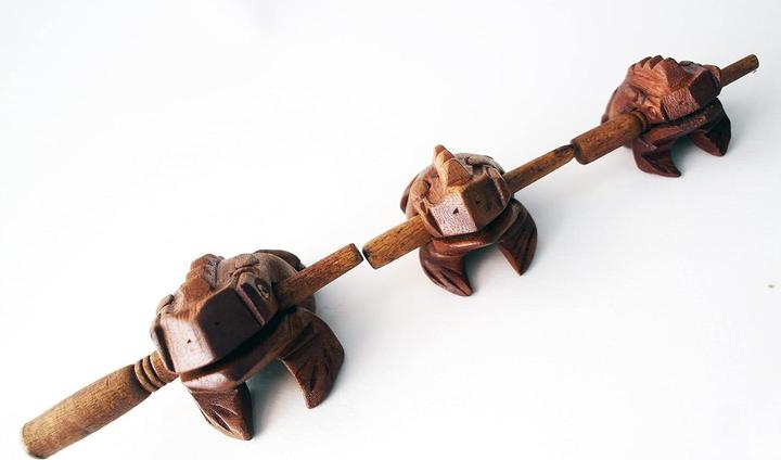 Actual product image Kidypool Güiro Percussion-Instrumente Set (Guiro)