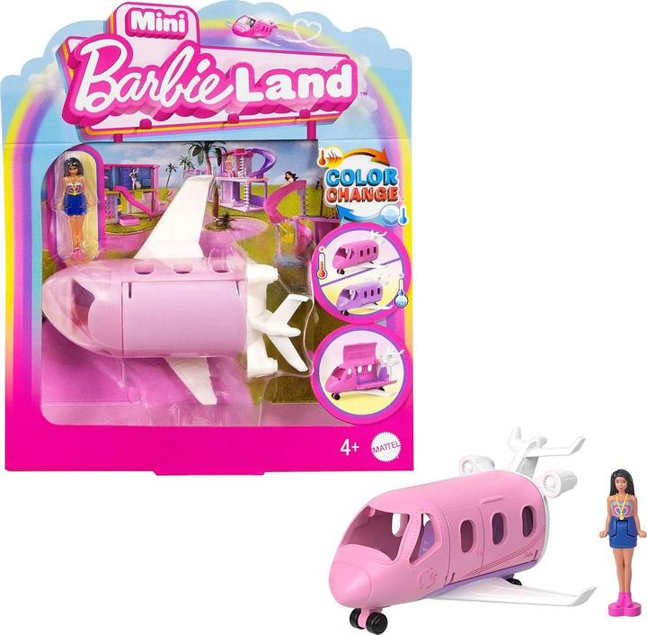 Image du produit Barbie Mini BarbieLand Traumflugzeug mit Puppe