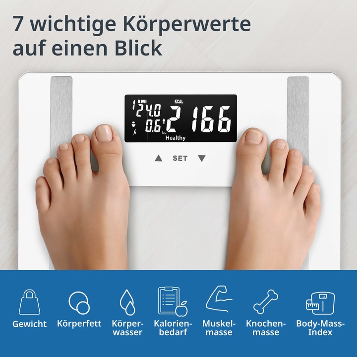 Produktbild ADE Körperfettwaage (200 kg)
