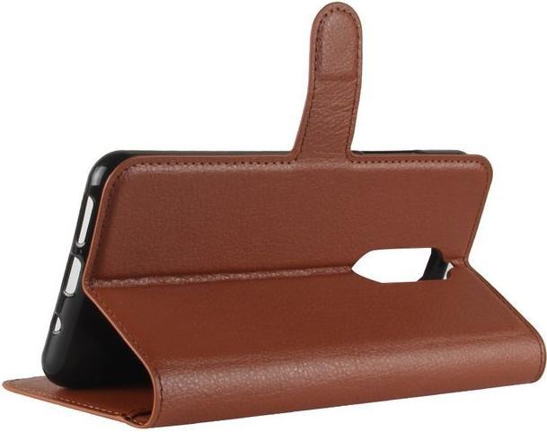 Actual product image MU Classic Leather cover with litchite texture (Wiko View XL)