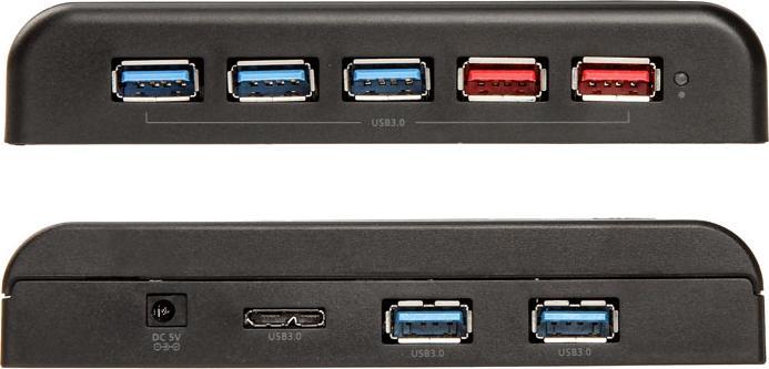 Actual product image Akasa Connect 7 EX (USB-C, 7 Ports)