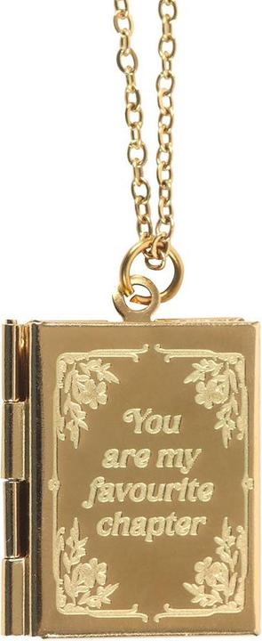 Produktbild Something Different BuchHalskette Stahl (100% synthetisches Material)