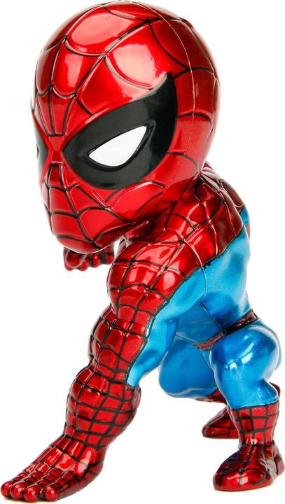 Actual product image Jada Marvel 4" Classic Spiderman Figure