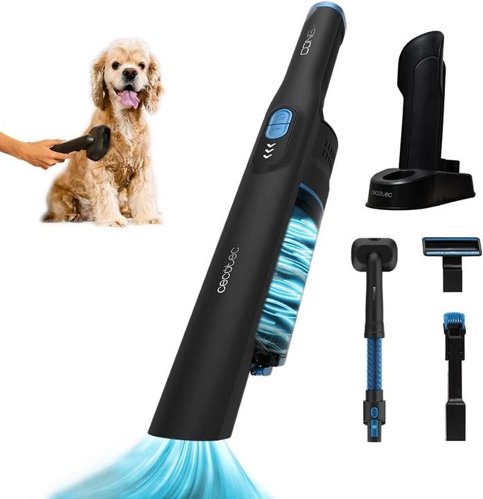 Produktbild Cecotec Conga Rockstar Micro+ Animal Schnurloser Staubsauger Grau Beutellos