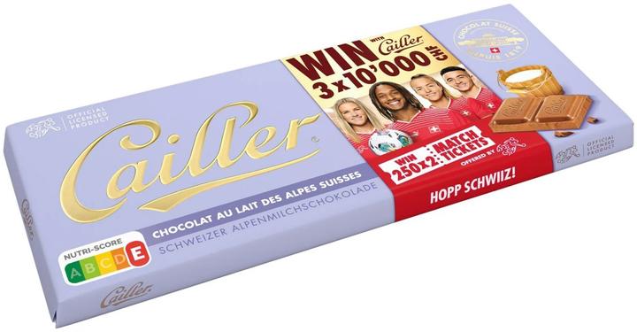 Image du produit Cailler Tablette Chocolat au Lait (100 g)