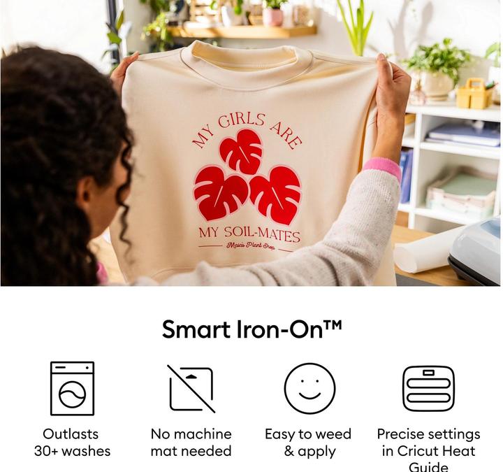 Produktbild Cricut Smart Iron-On Joy Xtra 241x61cm Gold (P)